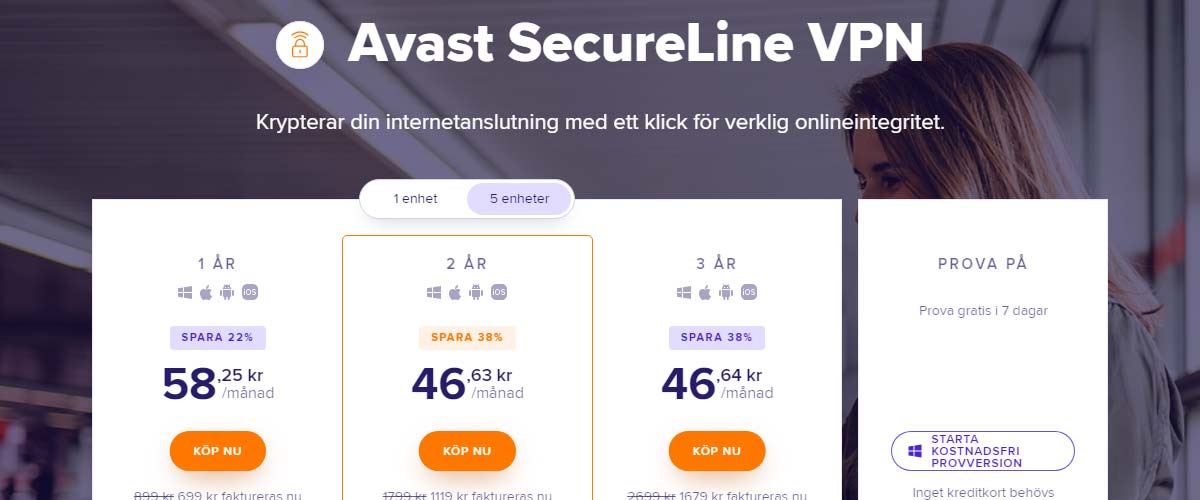 Avast Secureline Recension