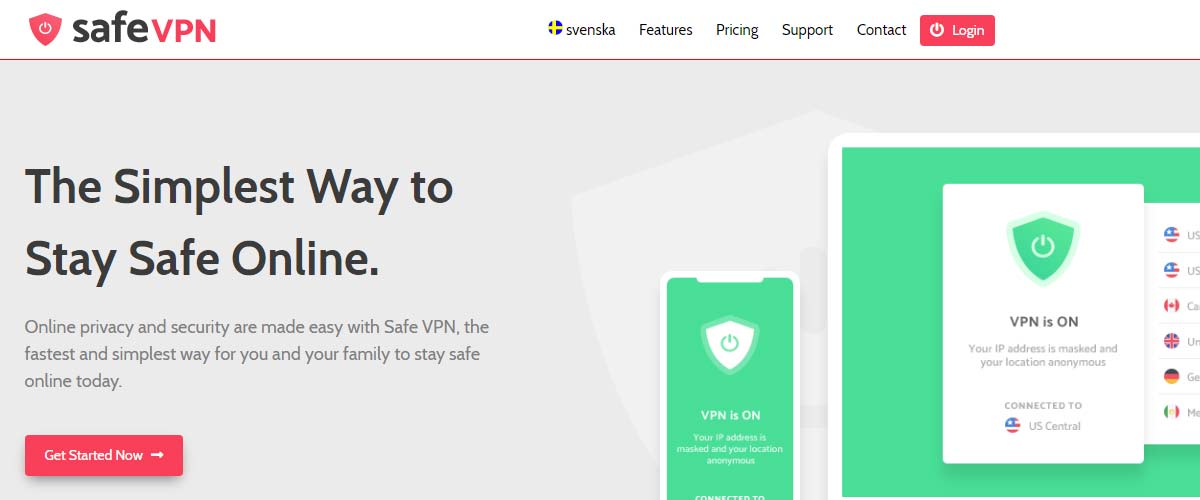 SafeVPN Recension