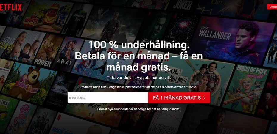 Se på amerikanska Netflix i Sverige