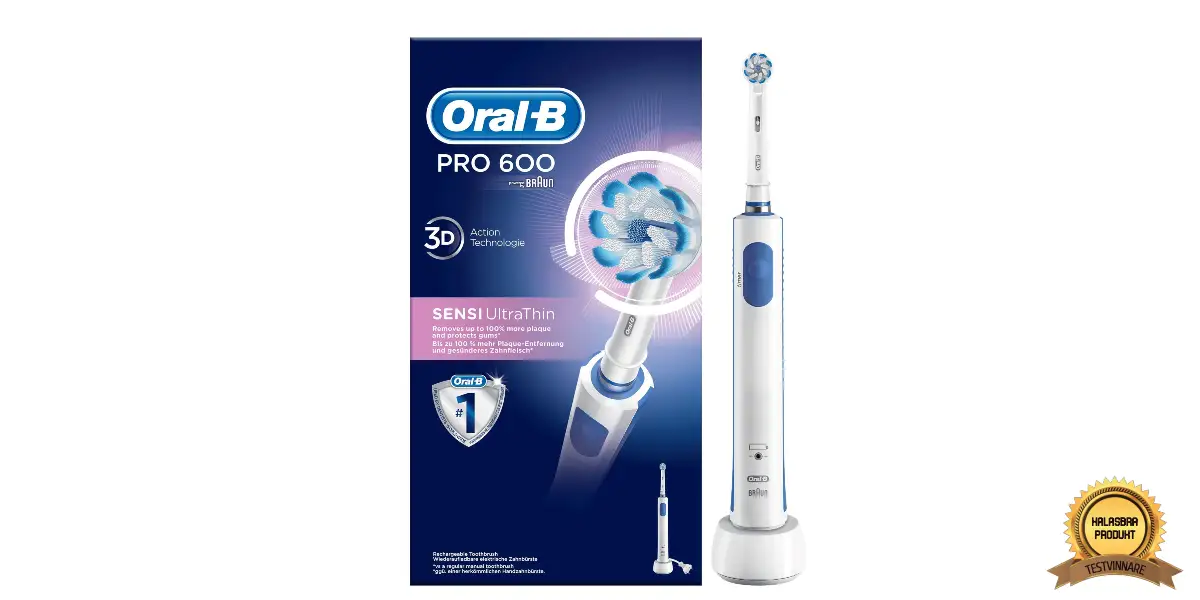 Bästa billiga eltandborste - Oral-B Pro 600